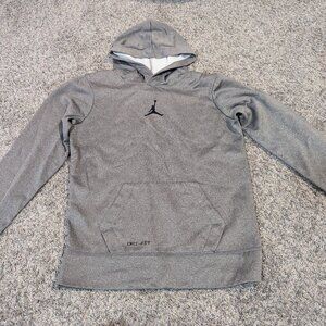 Jordan boys dri-fit hoodie size large